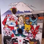 Japanese Track Photo Board
